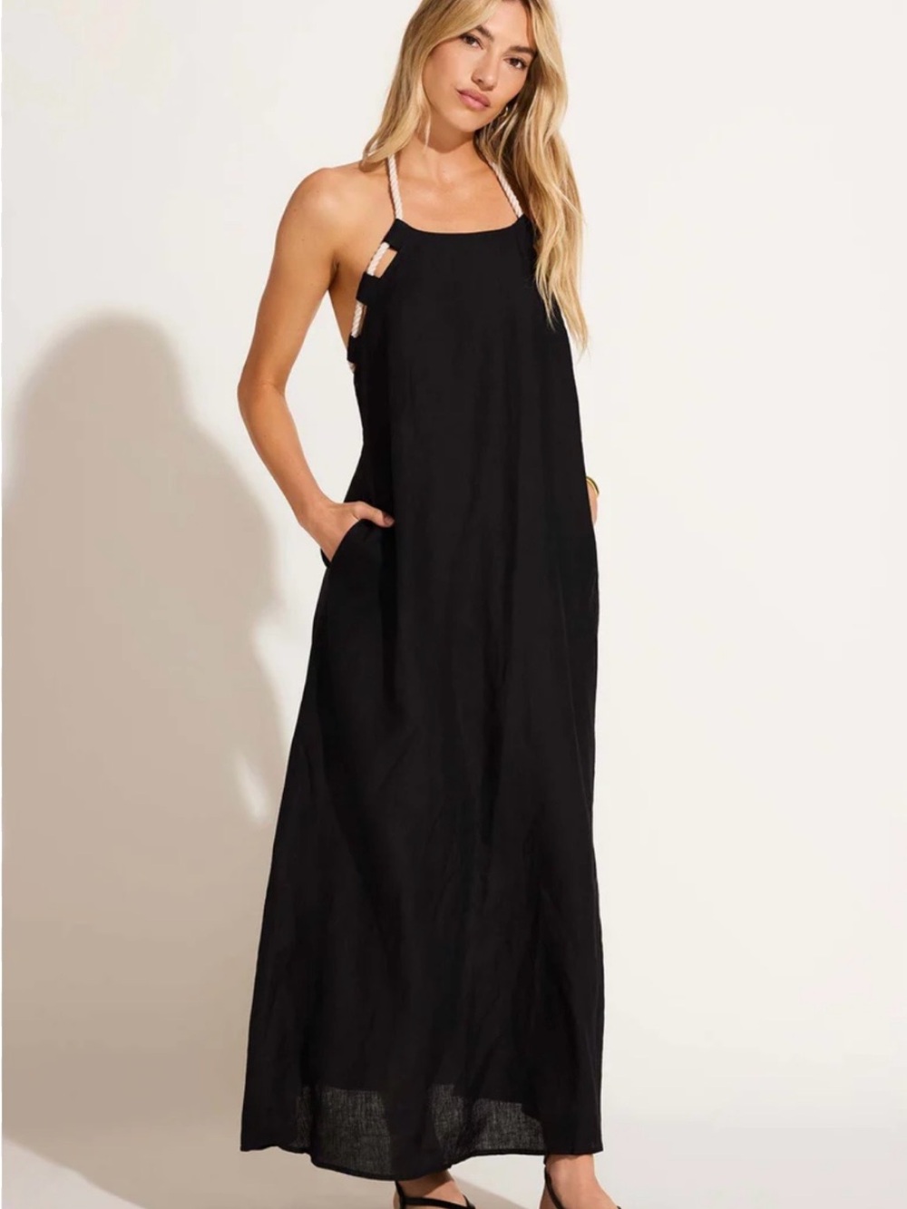 Vitamin A Black Swimwear Tag